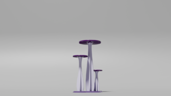 Short Mushroom Plinth - Image 5