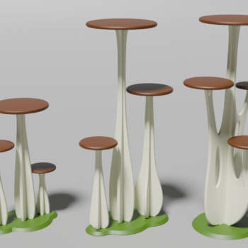 Mushroom Plinth Bundle